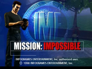 Mission - Impossible (US) screen shot title